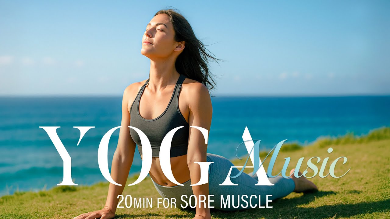20 Min Yoga Cello & Violin Mix to Wind Down Inspired by Byron Bay 🇦🇺  for Sore Muscle
