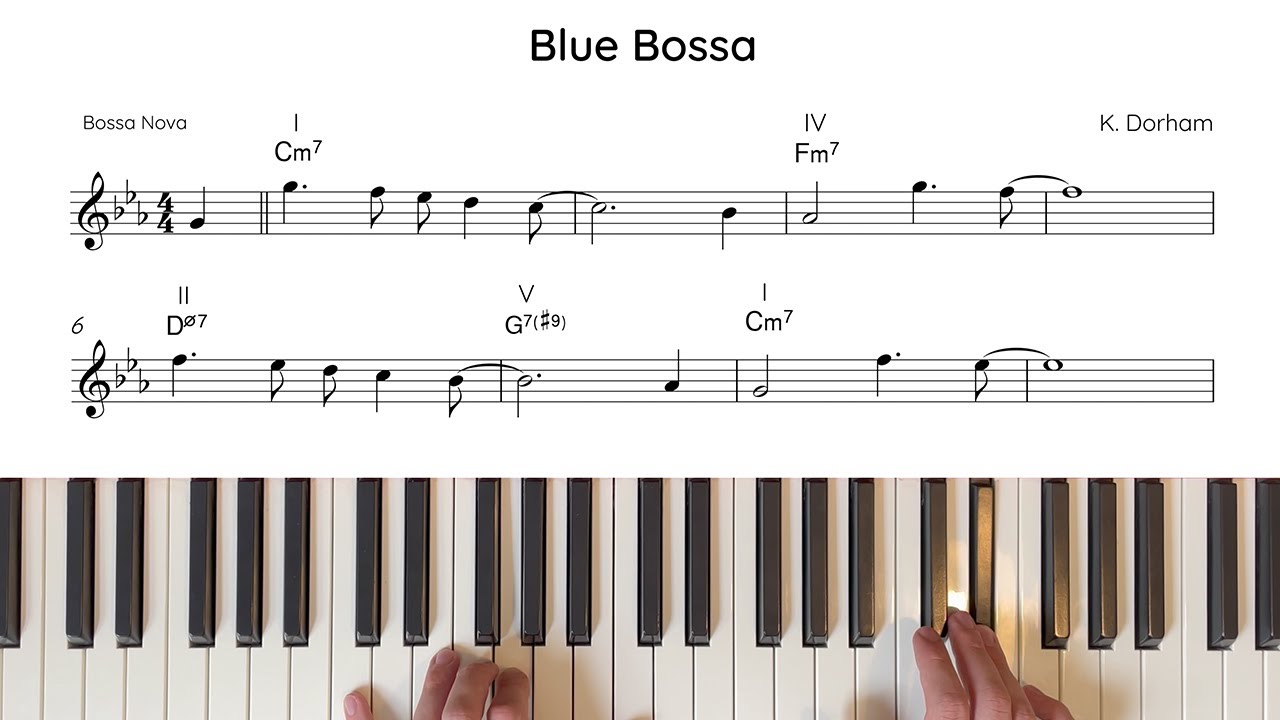 Blue Bossa (K. Dorham) Tutorial & Analysis | The Jazz Pursuit