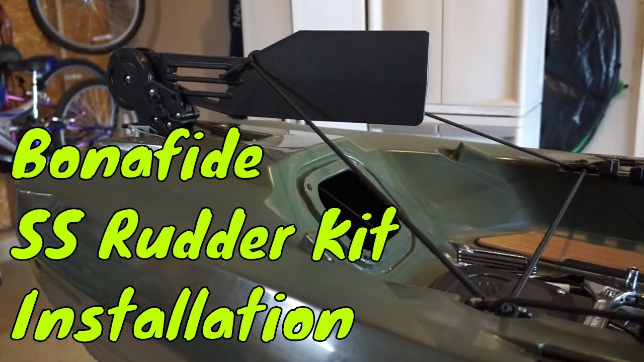 Bonafide SS127 Rudder Kit Installation