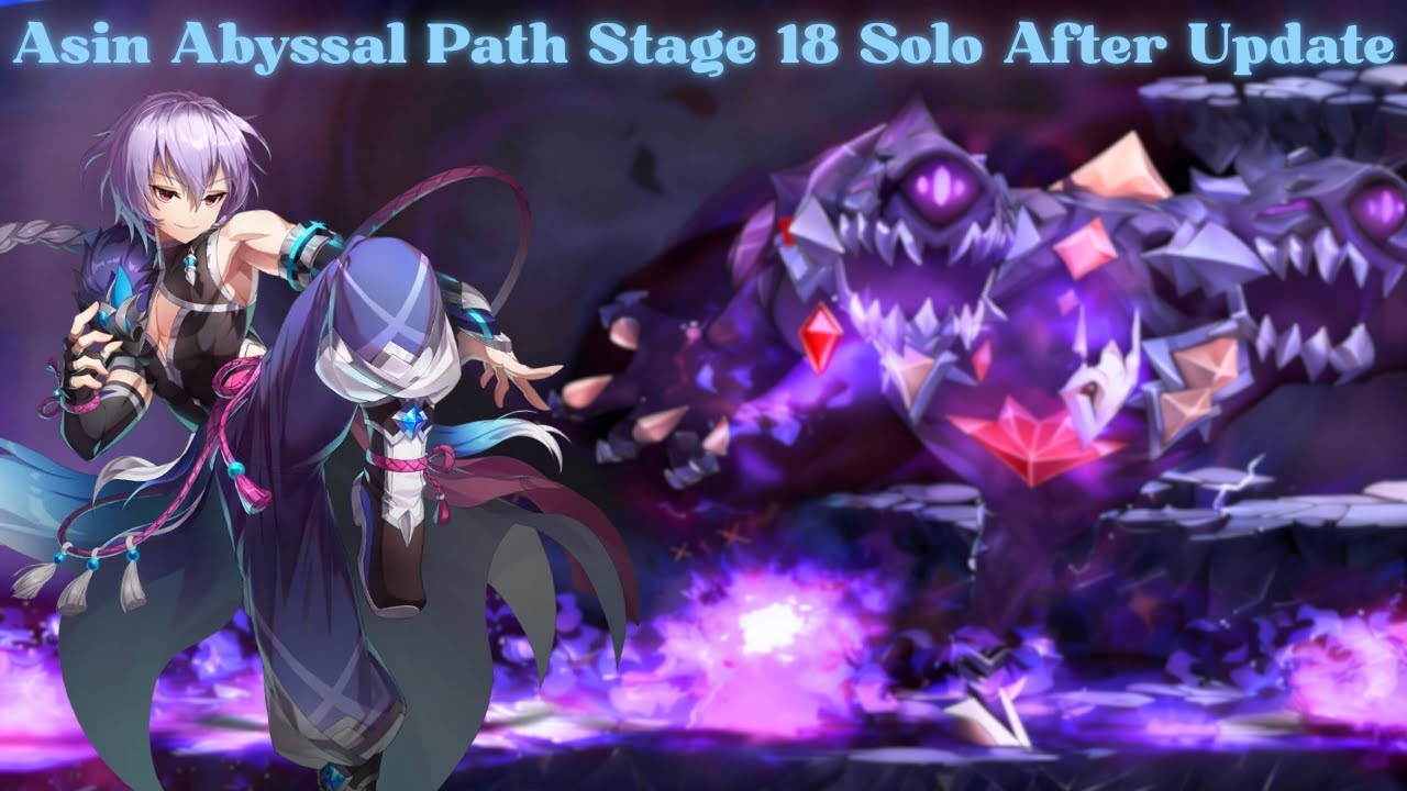 Azin | Caminho Abissal Nível 3 Estágio 18 Solo Após Balance 24.12 - Grand Chase Classic