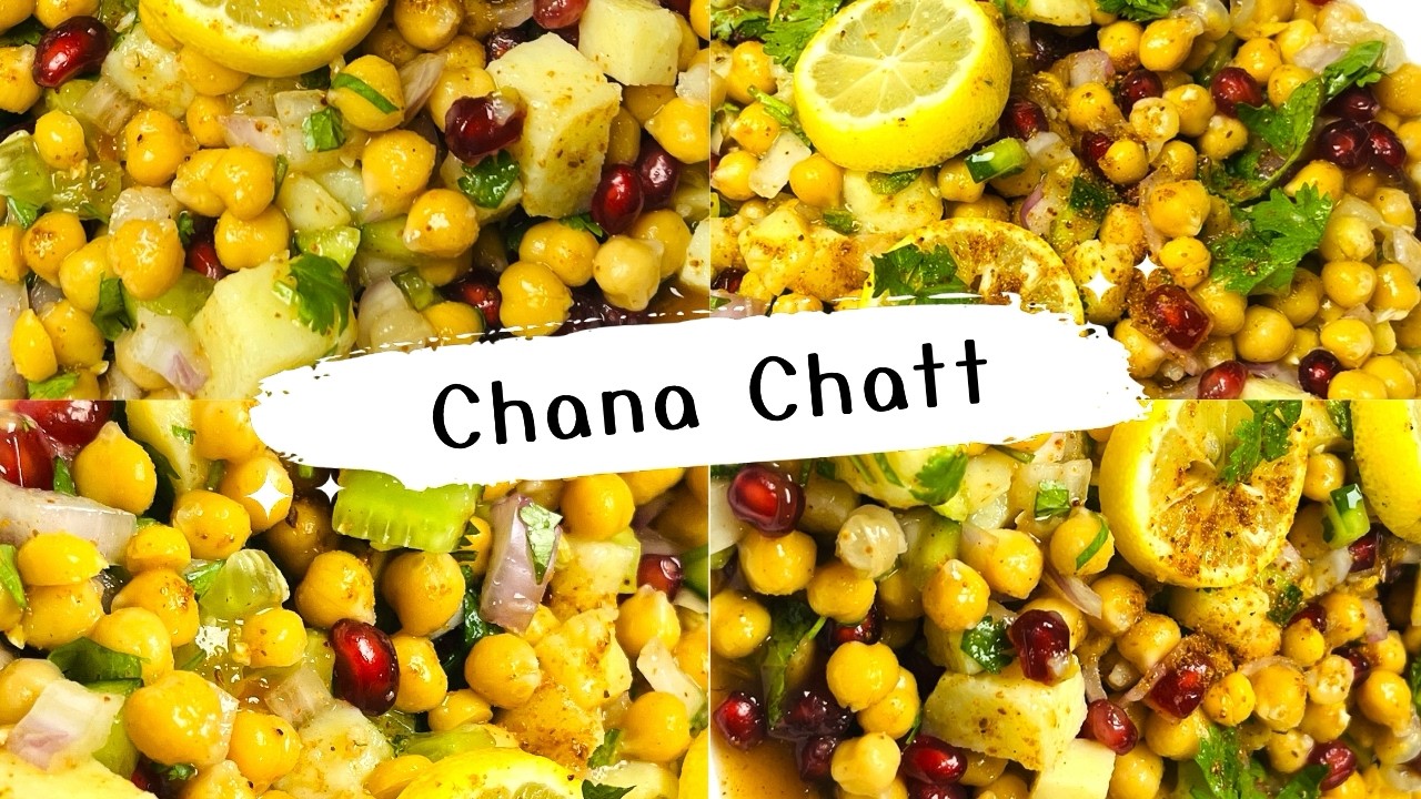 Channa Chaat Recipe Ramadan Special | Tangy & Healthy
