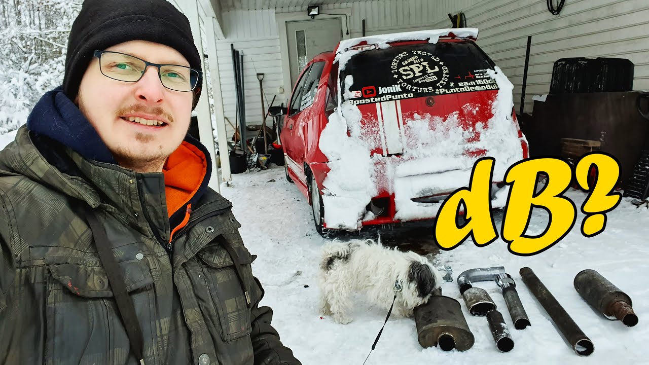 Testataan Pakoputken Erilaisten Ulostulojen Vaikutus &Auml;&auml;neen Desibeleiss&auml; 🔊 #pakoputki #dB