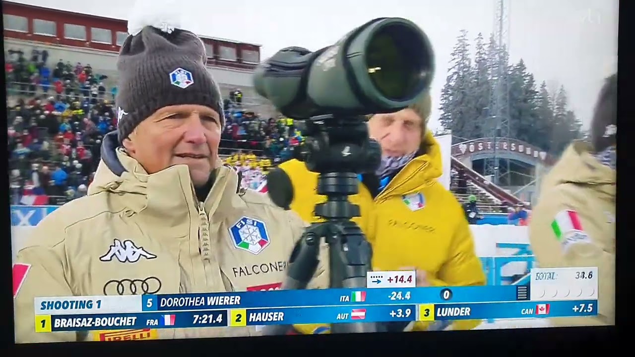 Hanna Öberg 1✨️Skidskytte/Biathlon world cup 21/22 Sprint dam Östersund 🇸🇪