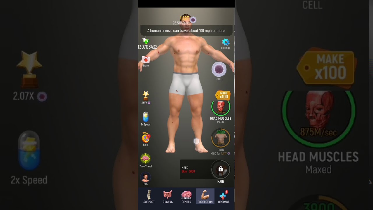 Idle Human! IS THIS MAX LEVEL MAN EVOLUTION? IDLE HUMAN LEVEL 999? parvesgaming