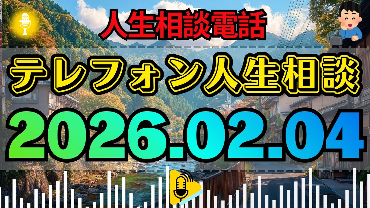 【テレフォン人生相談】2026年02月04日