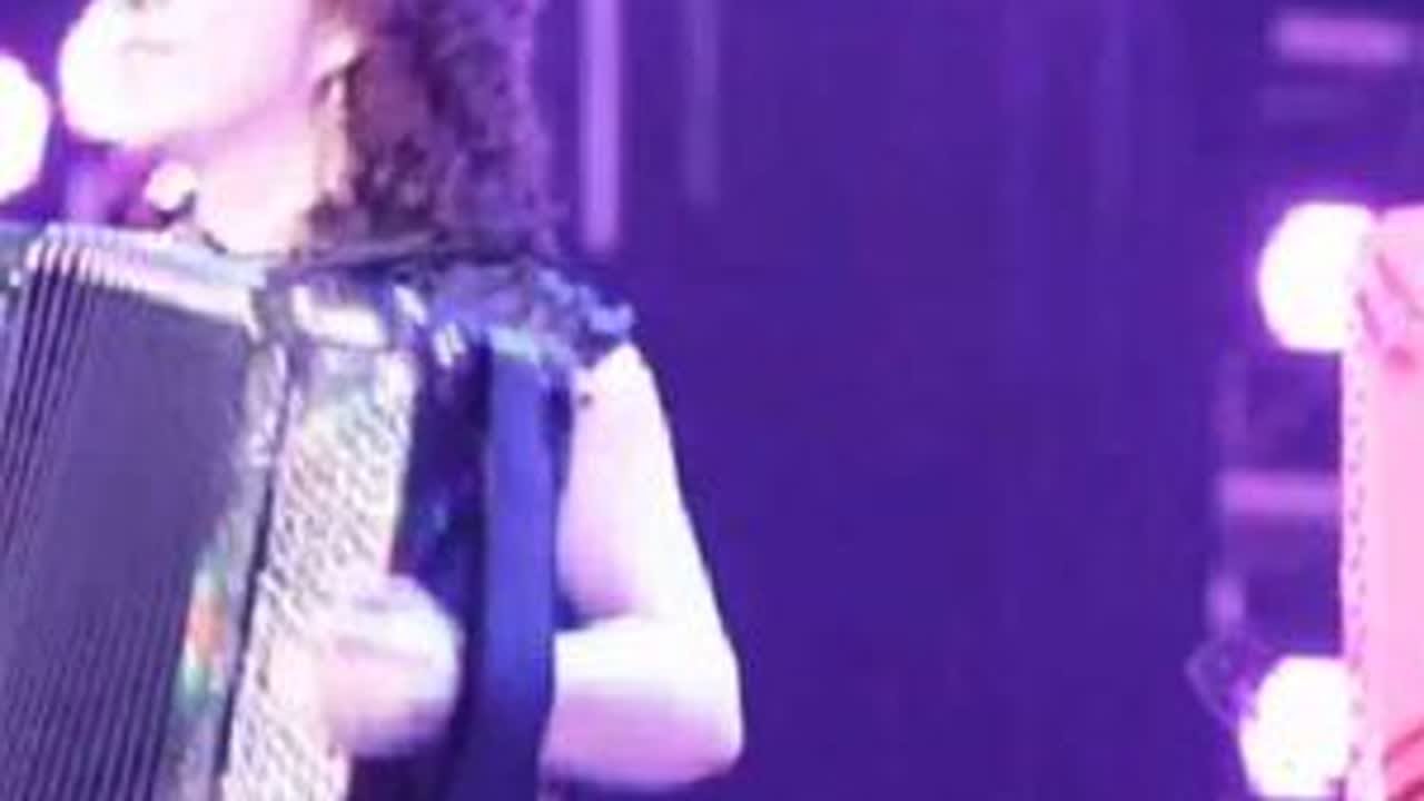 ✨《光和影》手风琴一响梦回旧时光！🎹黑白键碰撞粉色浪漫瞬间点燃全场#舞台演出现场