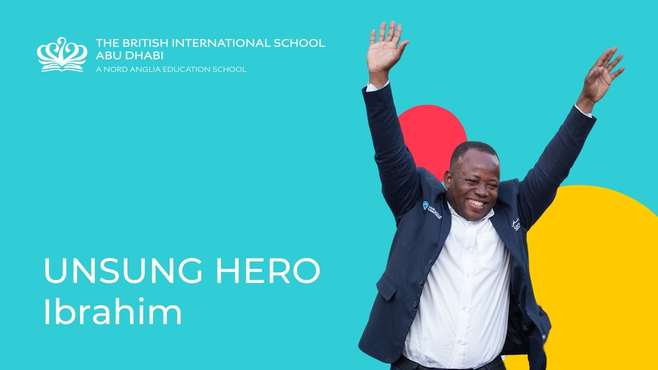 The BIS Abu Dhabi Unsung Hero Award 2025 goes to Ibrahim!