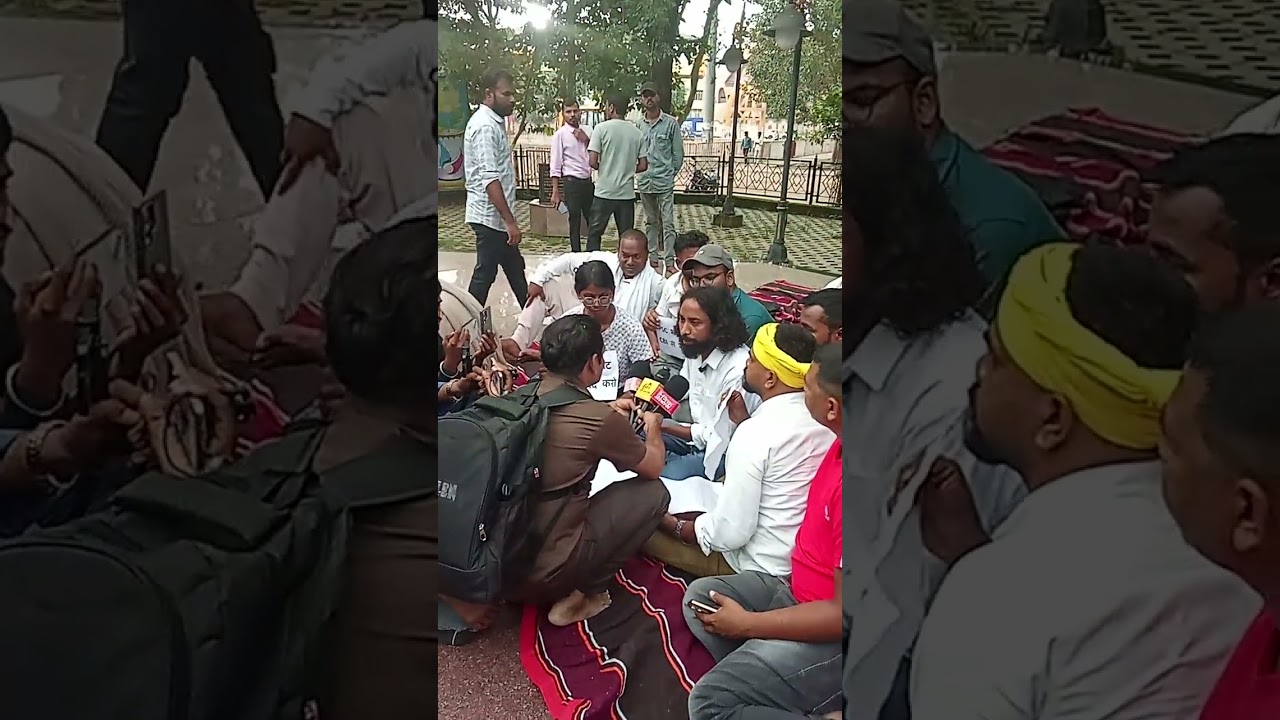 JPSC PROTEST #Ranchi #jpsc #cid #aandolan