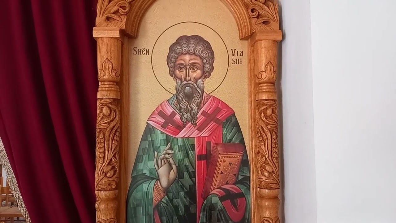 La basilica ortodossa di Shen Vlash - dic 2025