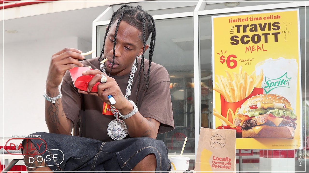 Travis Scott Links With McDonald's For Meal Collab + Kendrick Lamar Spotted Filming Music Video