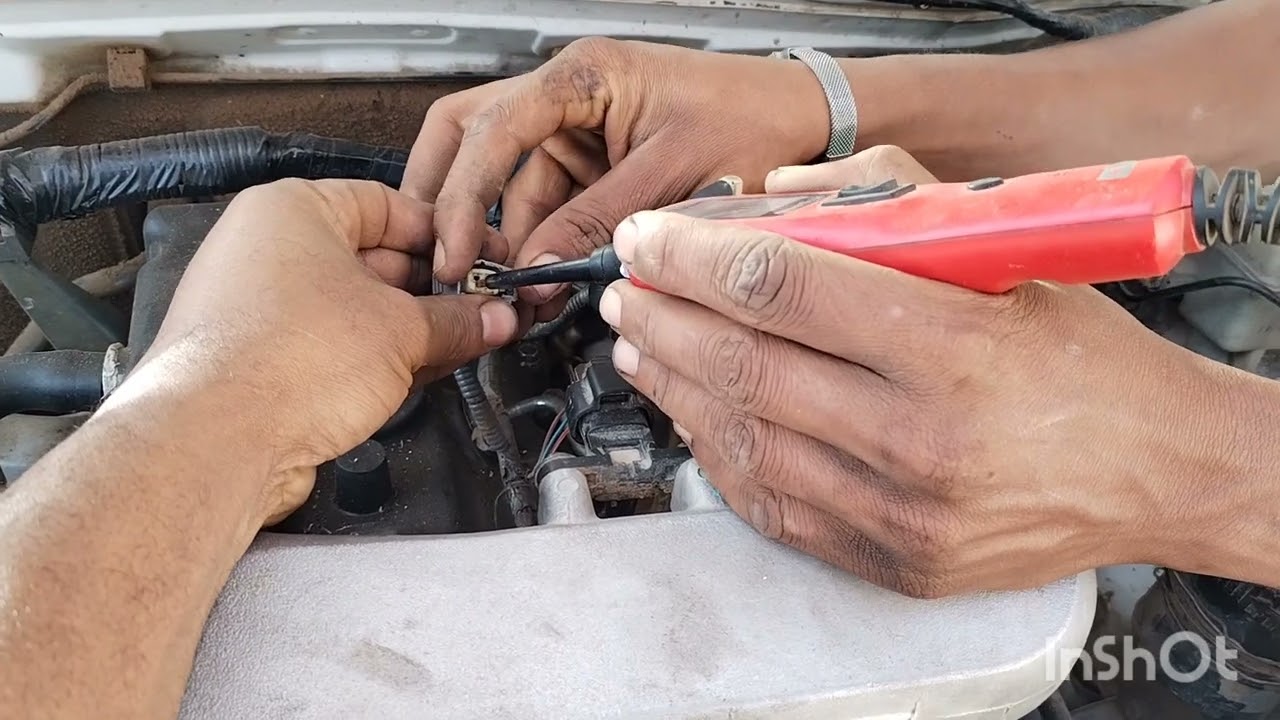 هايلوكس ديزل محرك 2KD مشكله في الدرايف انجكترFuel Injector harness is open or p0200 shorted