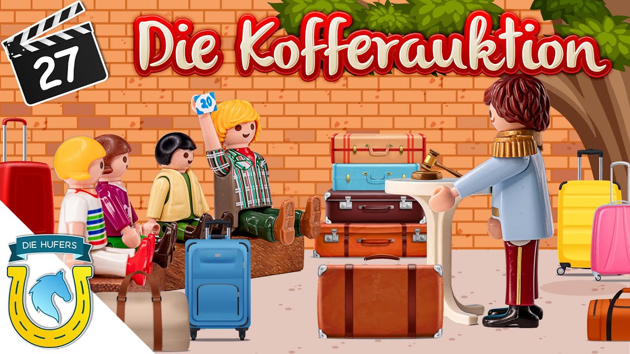 Playmobil Die Hufers - Folge 27: Die Kofferauktion👜🎒 | Kofferversteigerung | Playmobil Film Deutsch