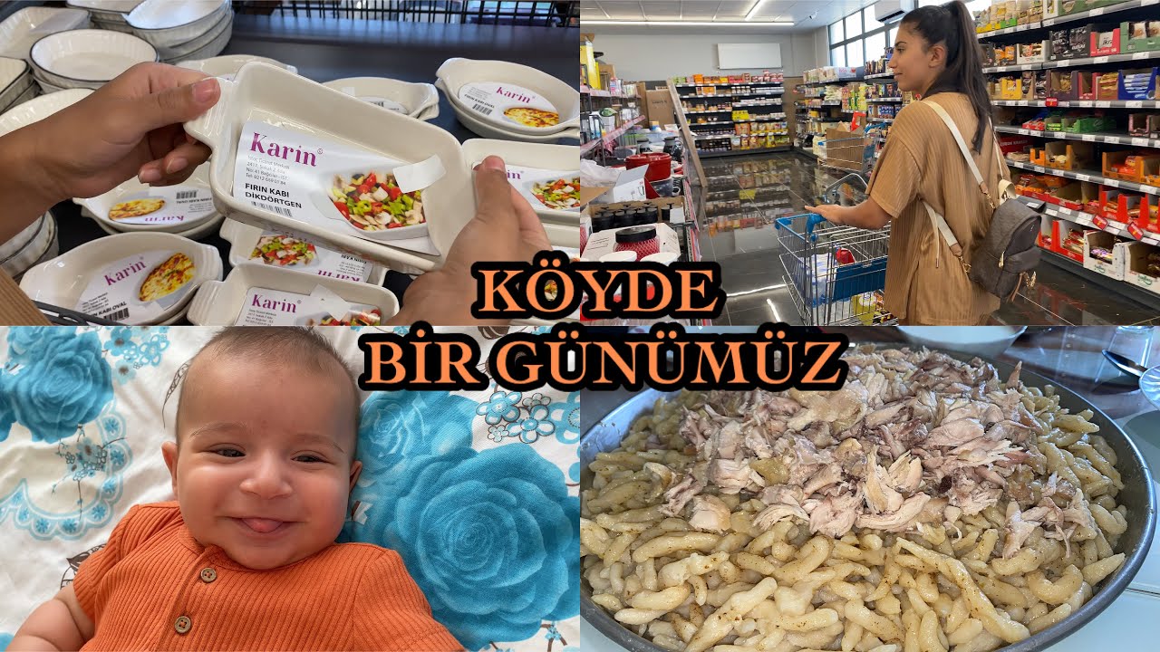 KÖYDE 1 GÜNÜMÜZ🎈A101 AKTÜEL ÜRÜNLER🦋GIRNIŞ😍YOZGAT VLOG🇹🇷 - GÜNLÜK VLOG