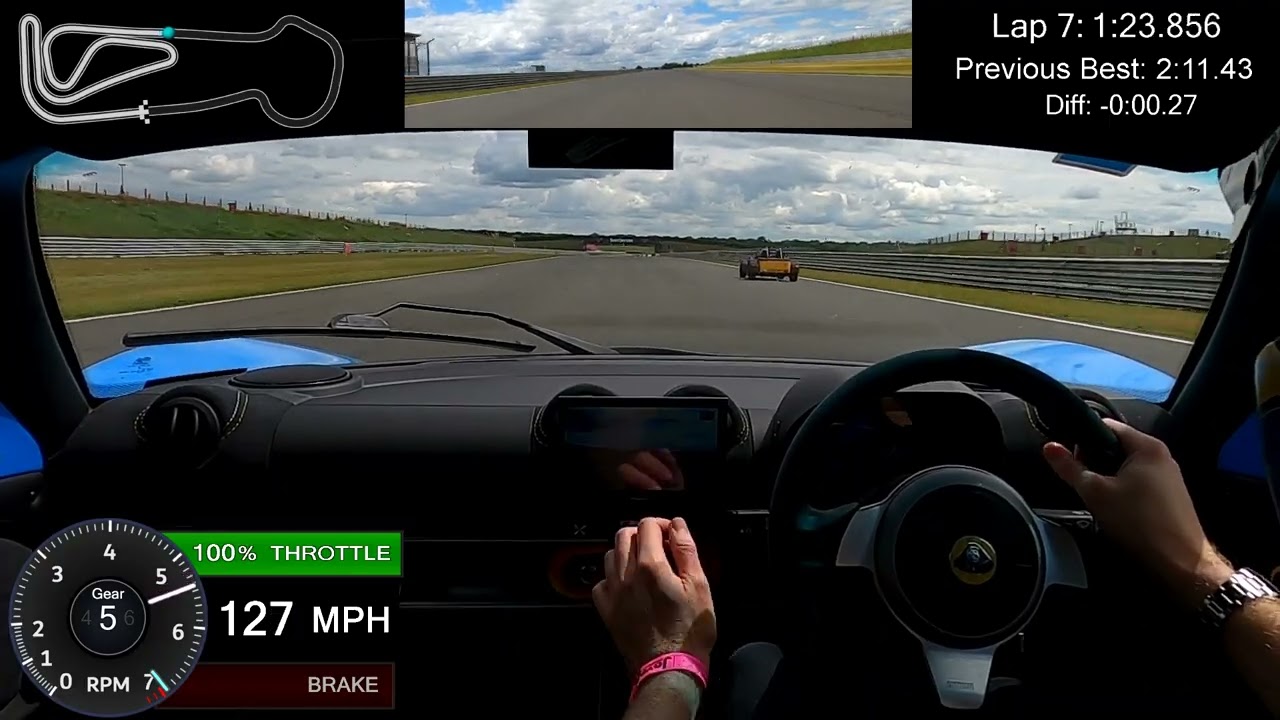 Lotus Exige 410 - Snetterton 08/06/22 - Fastest Lap