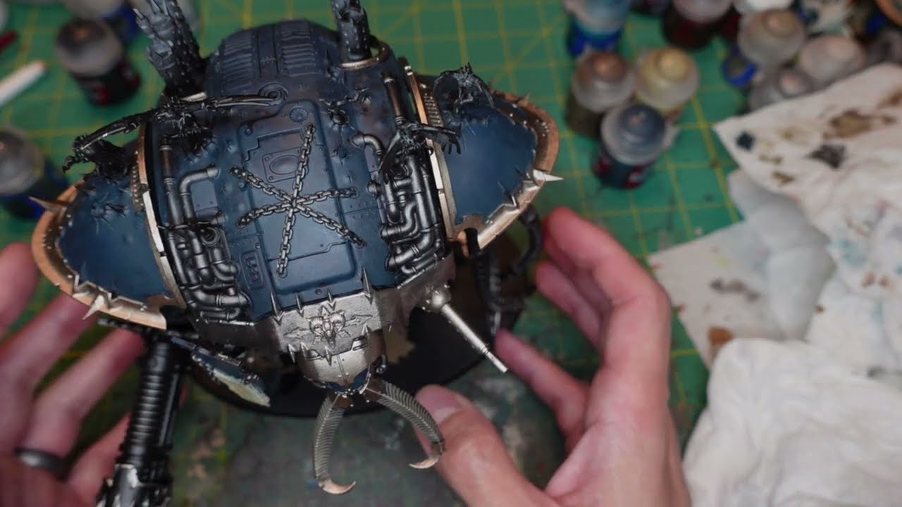 Warhammer n Chill: Раскрашиваю своего Рыцаря Хаоса Абоминанта