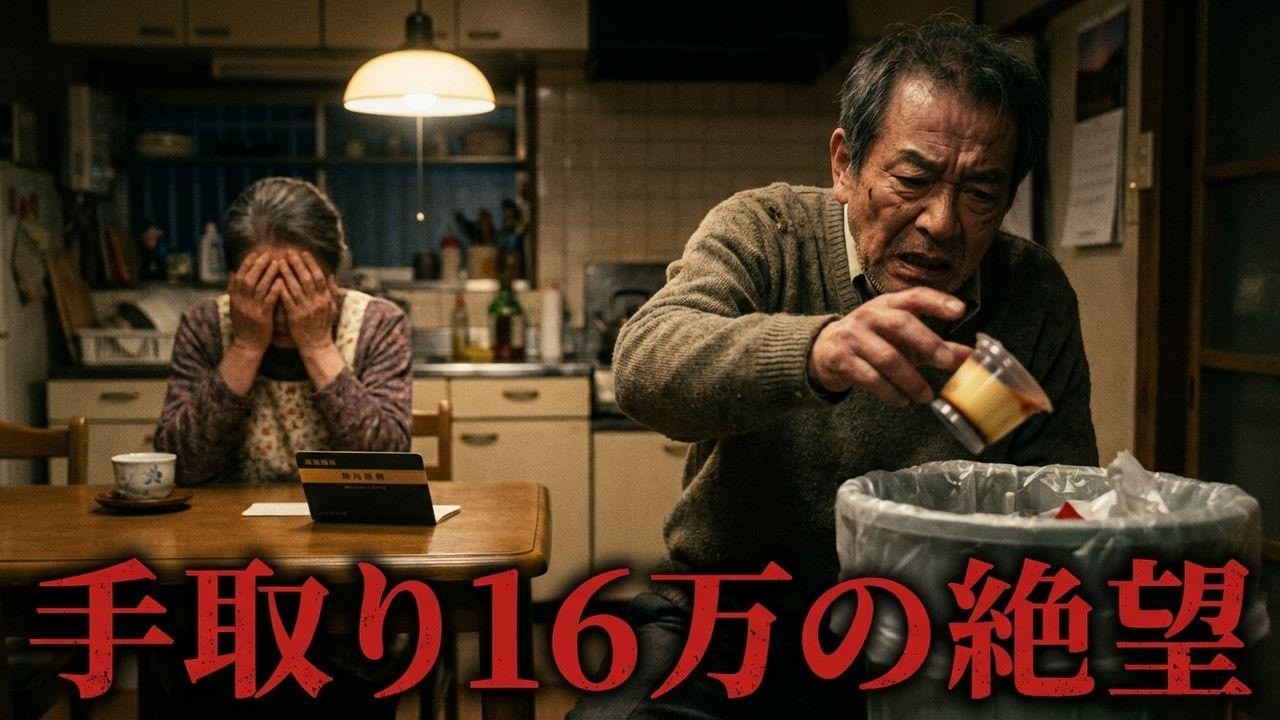 「年金月24万の罠」手取り16万の衝撃！70歳夫婦を襲った地獄の正体