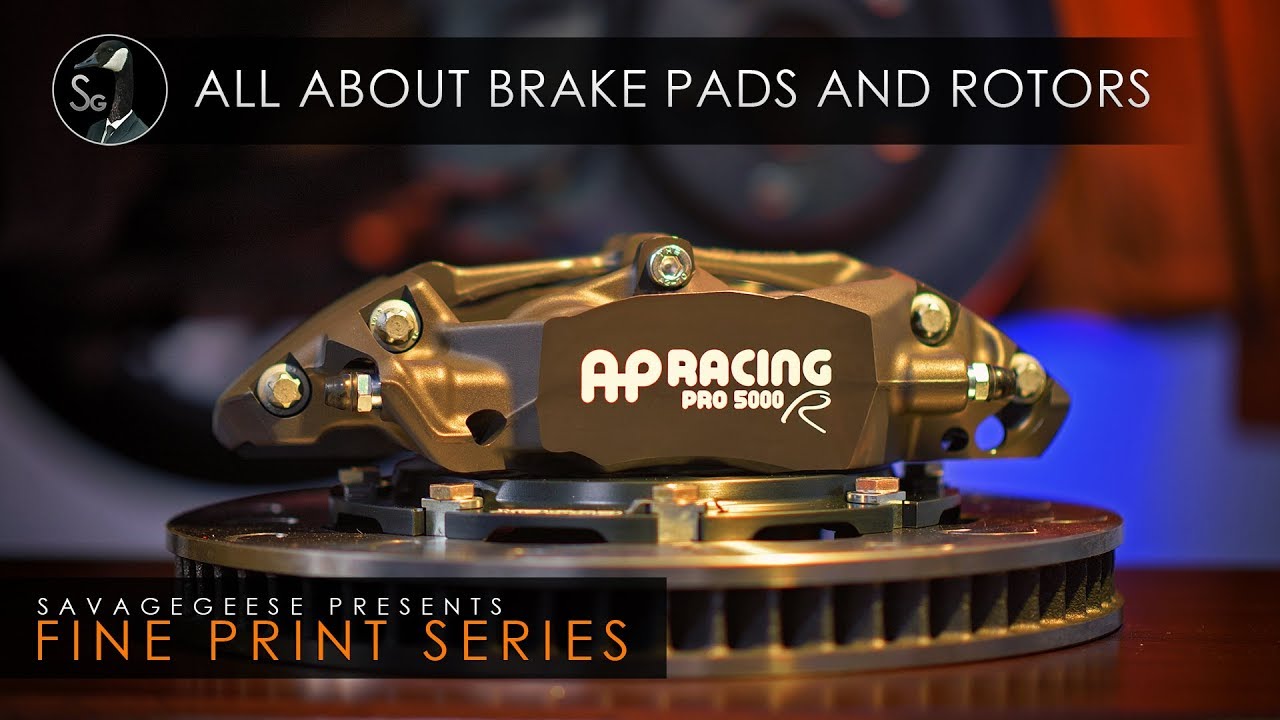 Learn About Brake Rotors and Pads | Fine Print Series