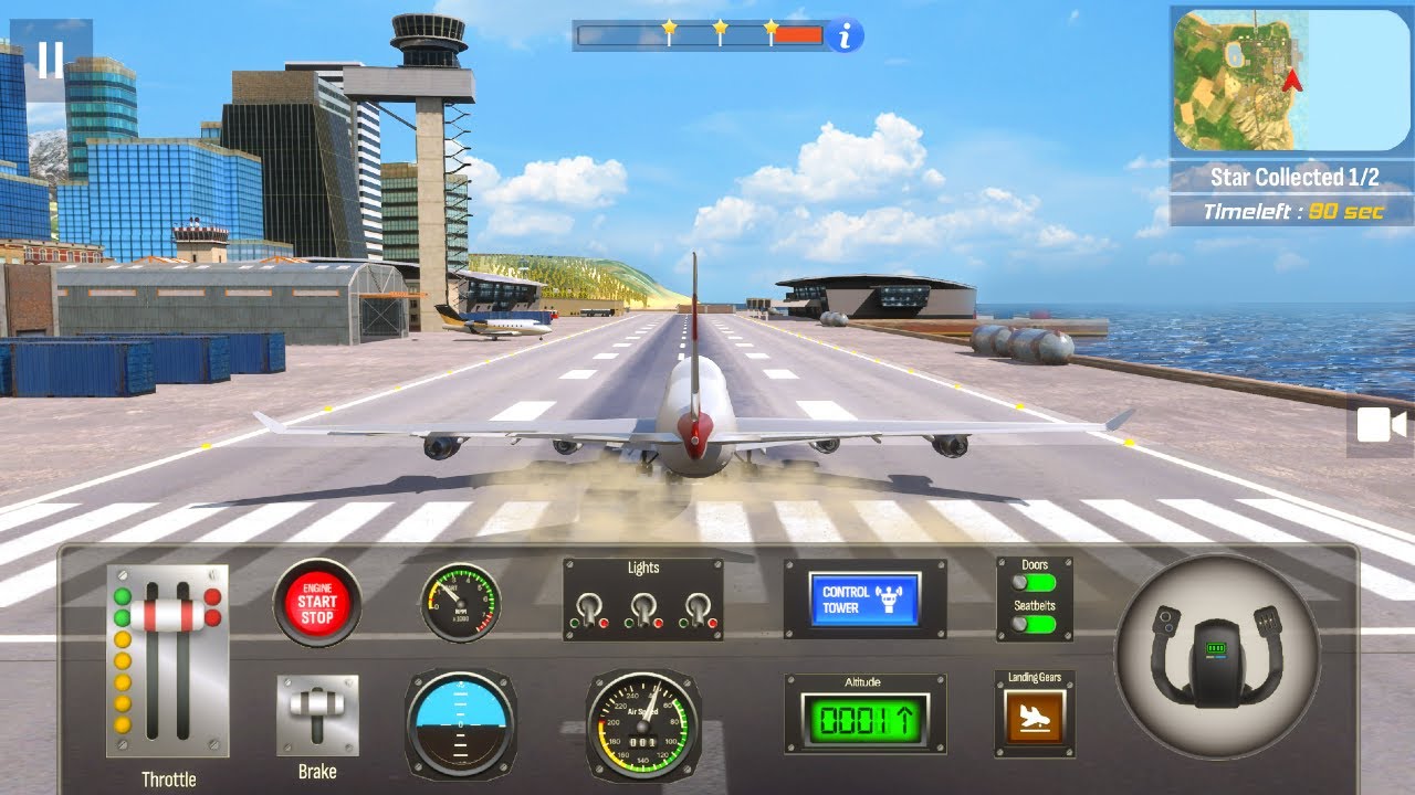 Airplane Pro Flight Simulator - Android GamePlay