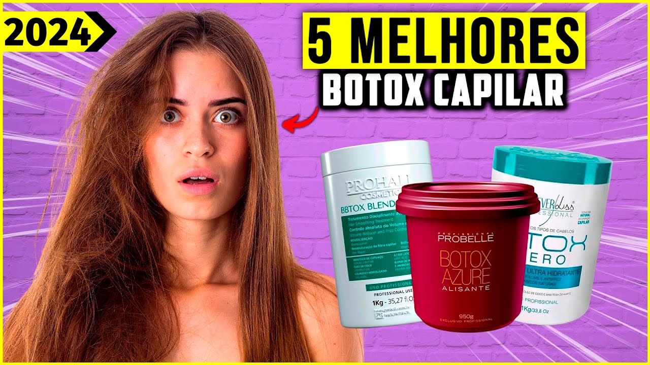 Os 5 Melhores Botox Capilar/ Botox Cabelo Em 2024! // Tem botox sem formol e Outros