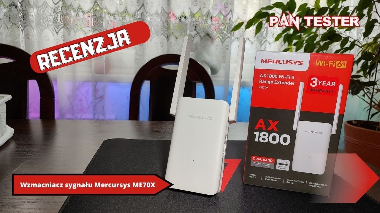 Wzmacniacz sygnału Mercursys ME70X - recenzja