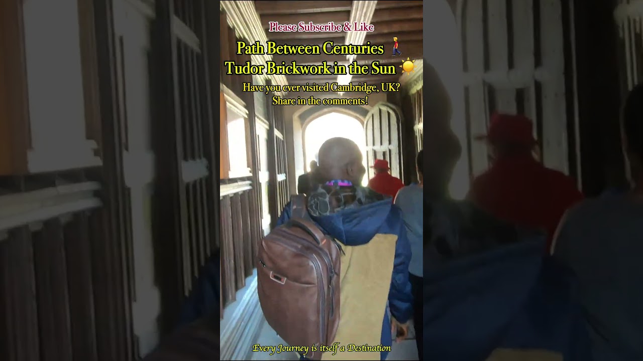 Прогулка по узким проходам 🏰 #ИсторияАрхитектуры #ПутешествияПоАнглии #КембриджскийУниверситет #К...