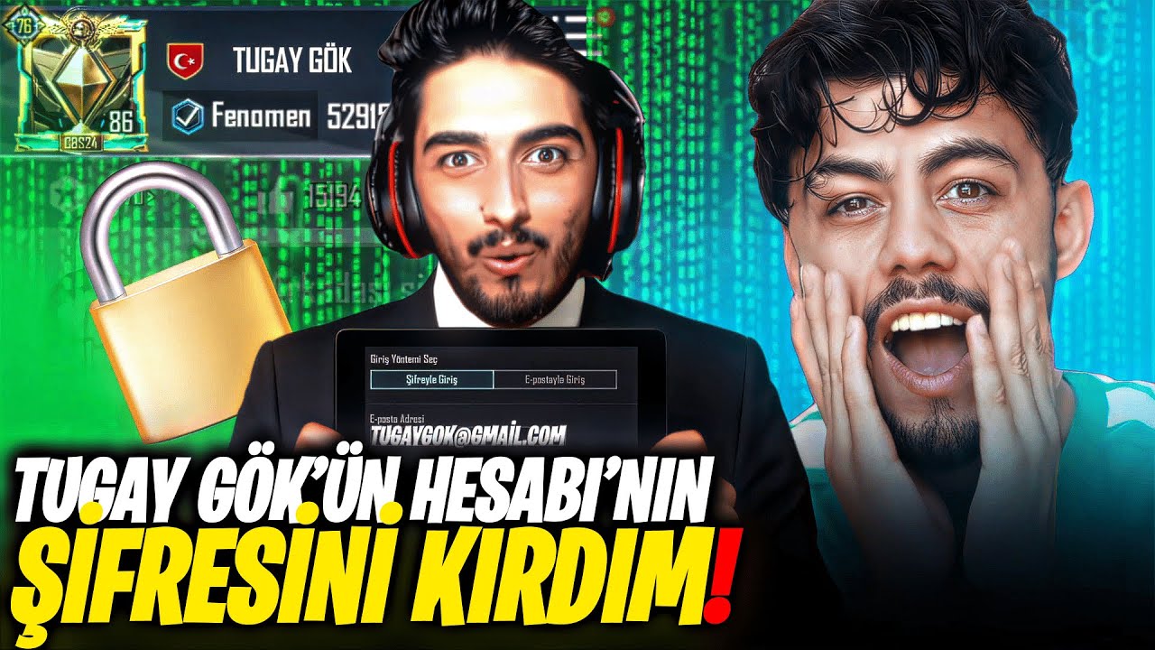 TUGAY GÖK’ÜN HESABININ ŞİFRESİNİ KIRDIM! (UC’SİNİ HARCADIM!) | PUBG Mobile