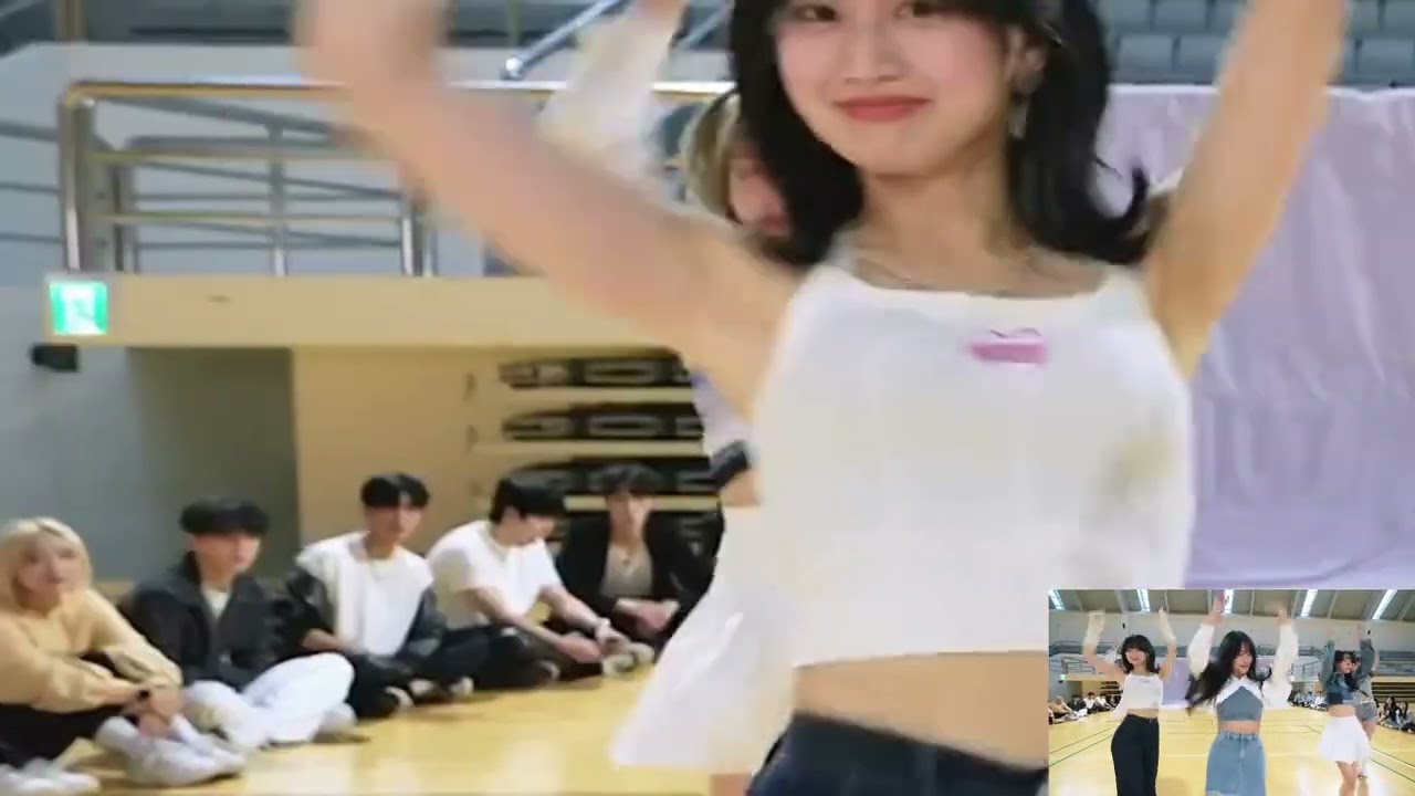 AB PROJECT MEMBERS REACTION TO AB GIRLS ( UP ) DANCE COVER | LEFT VERSION