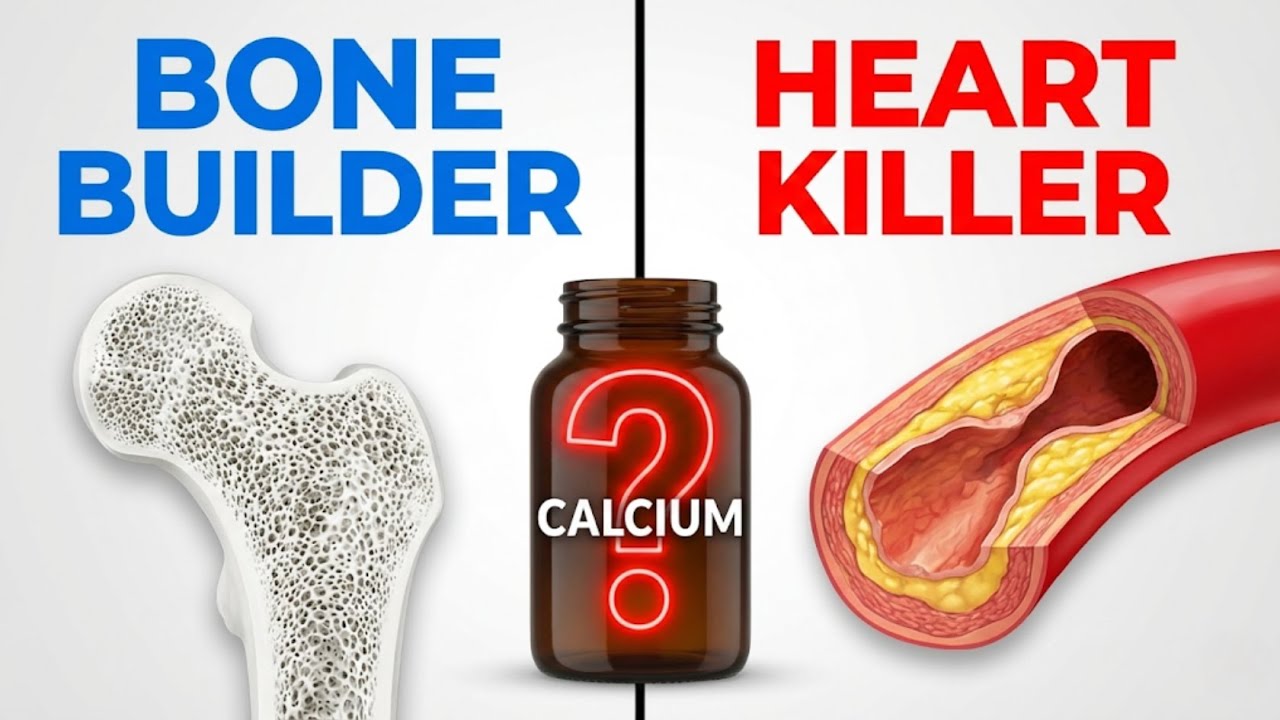 The Calcium Paradox: Stronger Bones, Clogged Arteries?