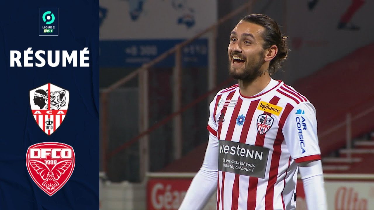 AC AJACCIO - DIJON FCO (1 - 0) - Résumé - (ACA - DFCO) / 2021-2022