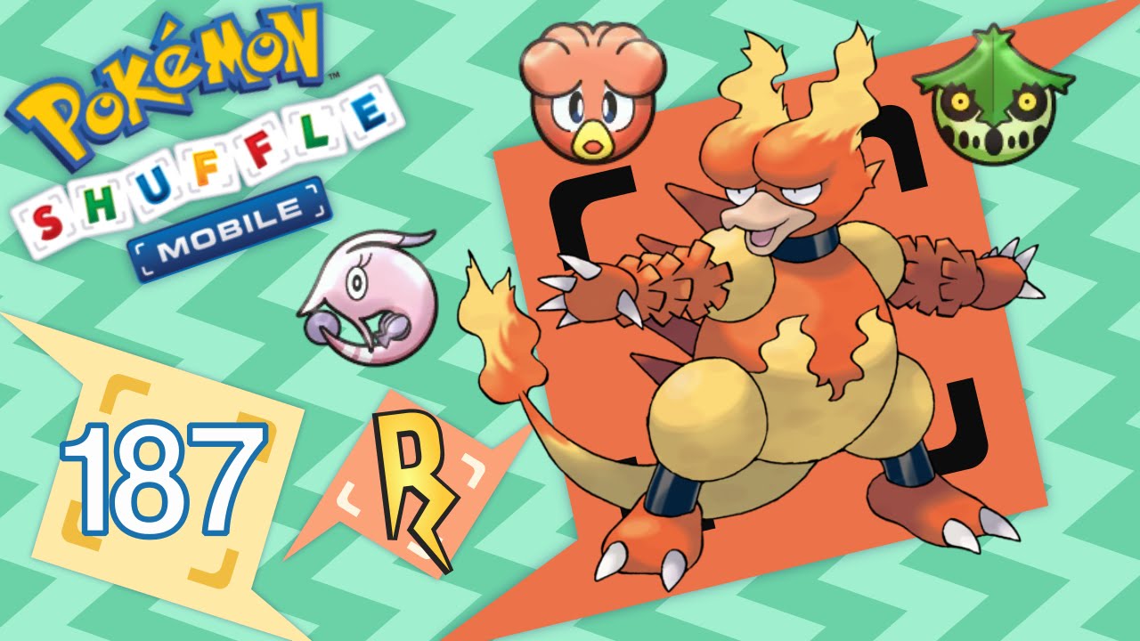 Pokémon Shuffle Mobile - ¡Magmar, Cacturne, Gorebyss y Magby!