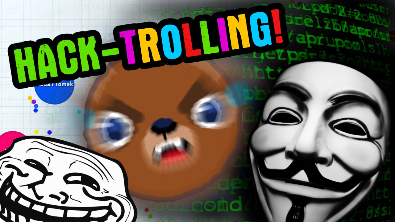 HACK-TROLLING // Playing with Agario Bots // Agar.io Gameplay