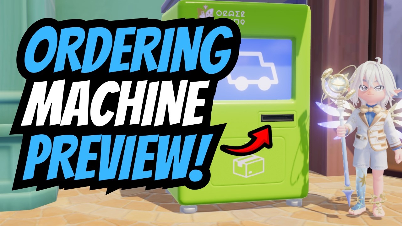 New Level 35 Vendo Ordering Machine Shop Feature Preview | Heartopia!
