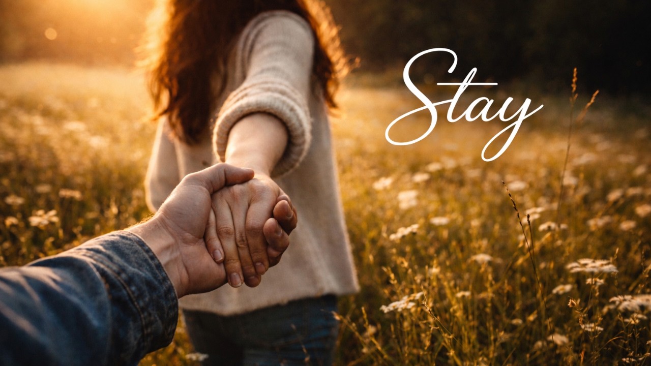 Stay – Emotional Healing Song | Cinematic Indie Pop (Lyrics)