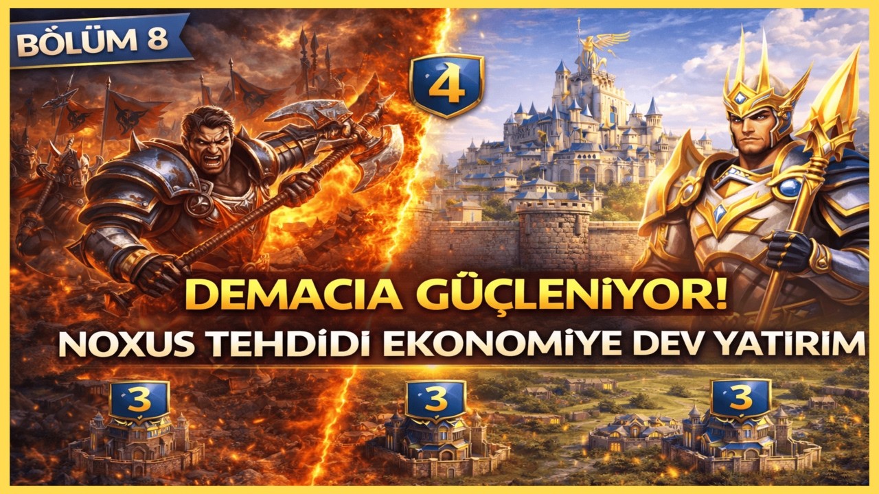 Demacia Noxus ile Karşı Karşıya! | Demacia Yükseliyor