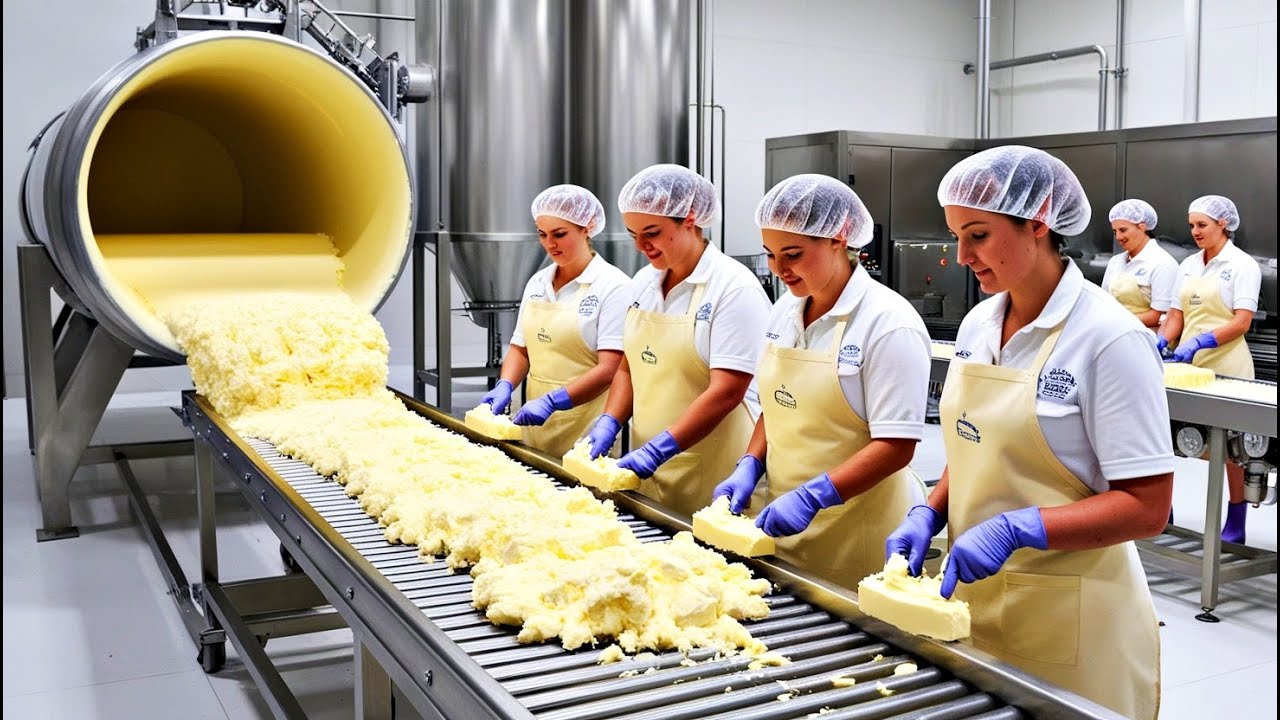 FABRICATION DE BEURRE : COMMENT FONCTIONNE LE PROCESSUS INDUSTRIEL