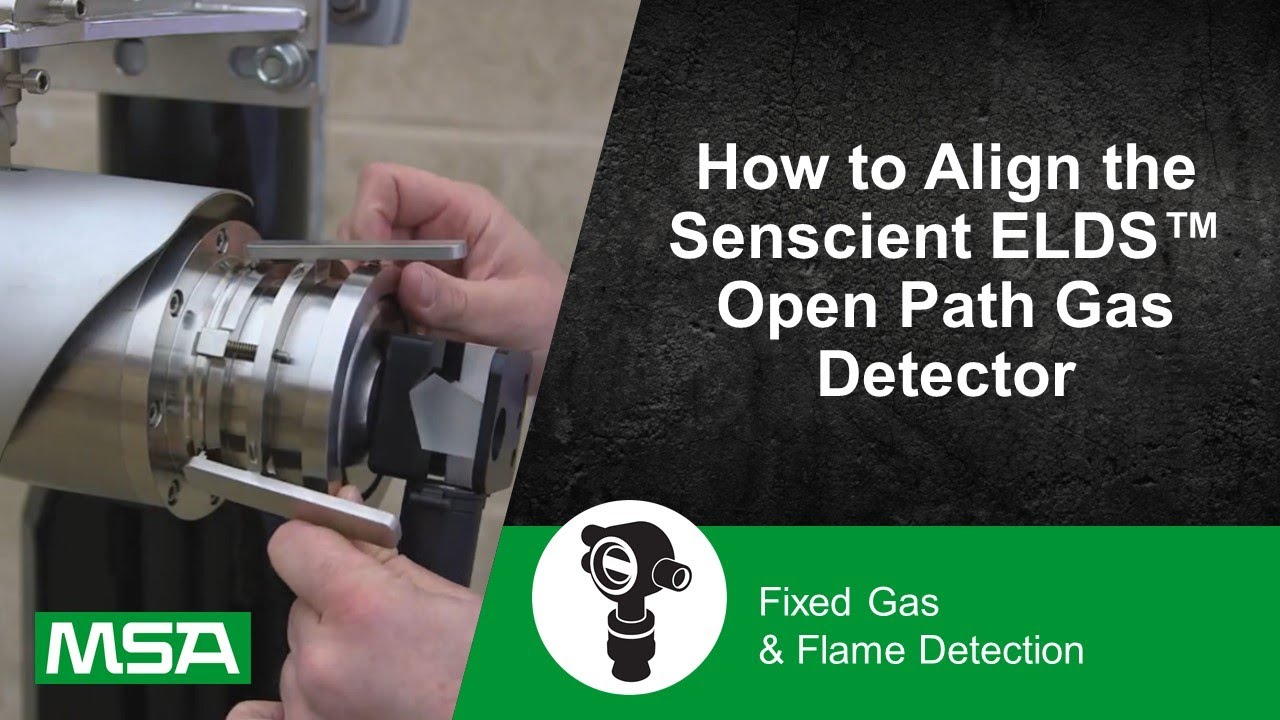 How to Align the Senscient ELDS™ Open Path Gas Detector