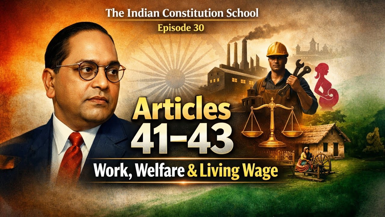 Articles 41–43 | Work, Welfare & Living Wage (DPSP) | Episode 30