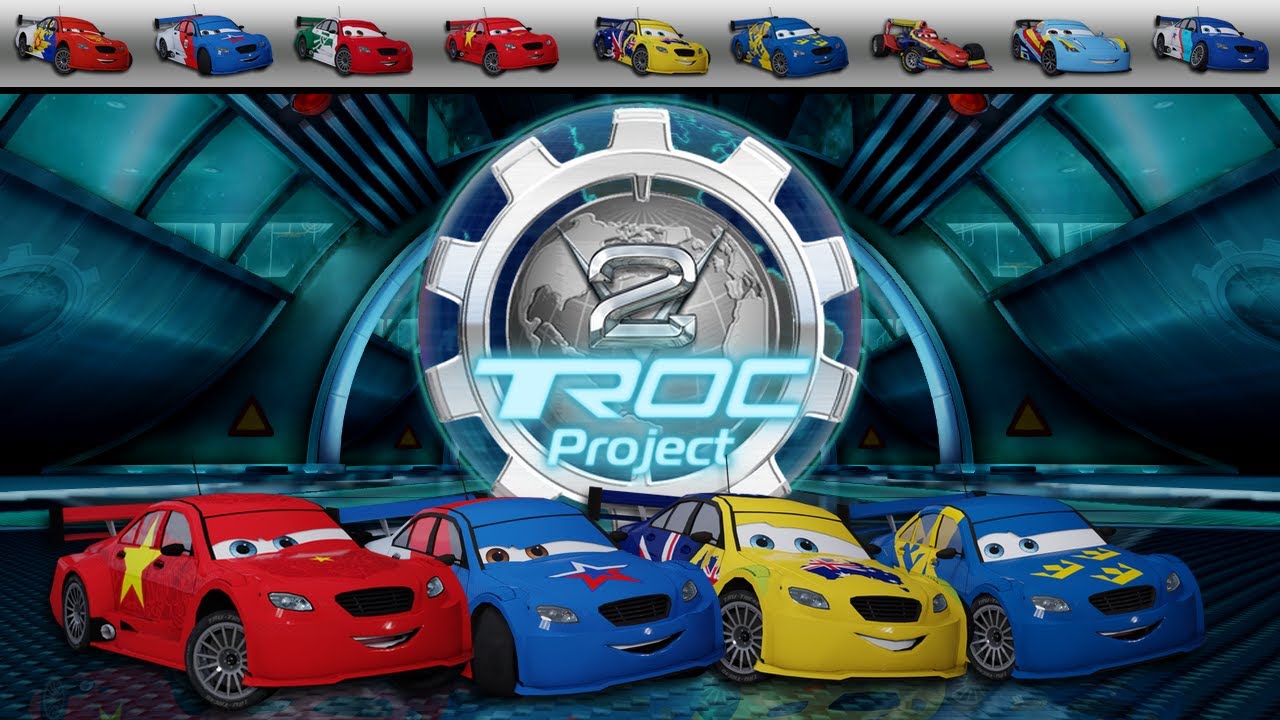 TROC Project pack 1 - TROC Racers - Cars 2 Arcade mod