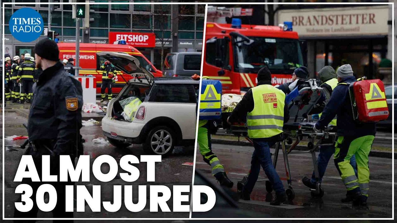 Munich attack: Car drives into crowd injuring nearly 30 people