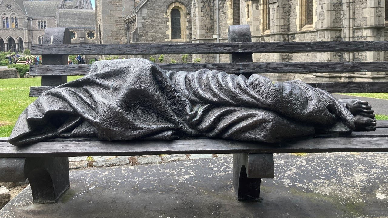 The “Homeless Jesus” Sculpture in Dublin, Ireland