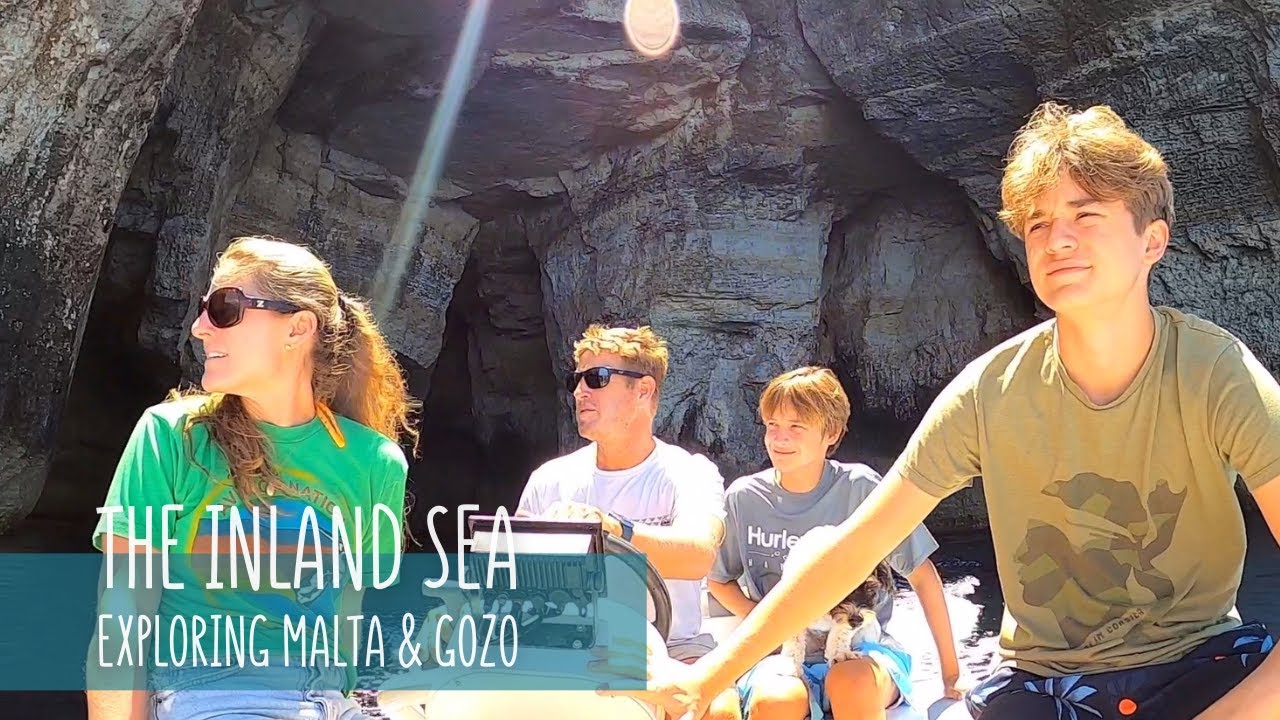 Exploring Malta - Inland Sea, Gozo and Valetta Sailing Hangtime Ep 88 Catamaran, Sailing Vlog