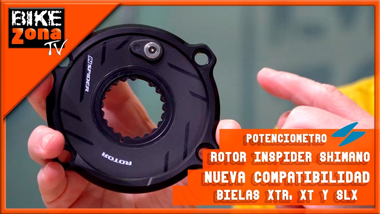 Nuevo potenciómetro Rotor INspider MTB Shimano Compatible 🔥🔥  ¡Prueba a fondo!