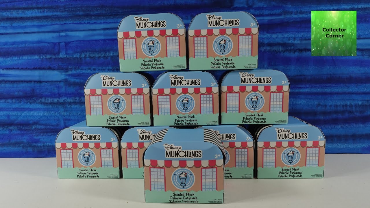 Disney Munchlings Deliciously Disney Blind Box Scented Plush Unboxing Review