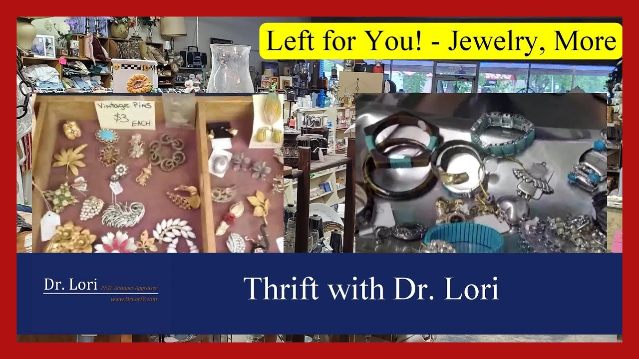 Shop & Find Costume Jewelry Bargains | Uranium & Vaseline Glass, Ceramics | Thrift with Dr. Lori