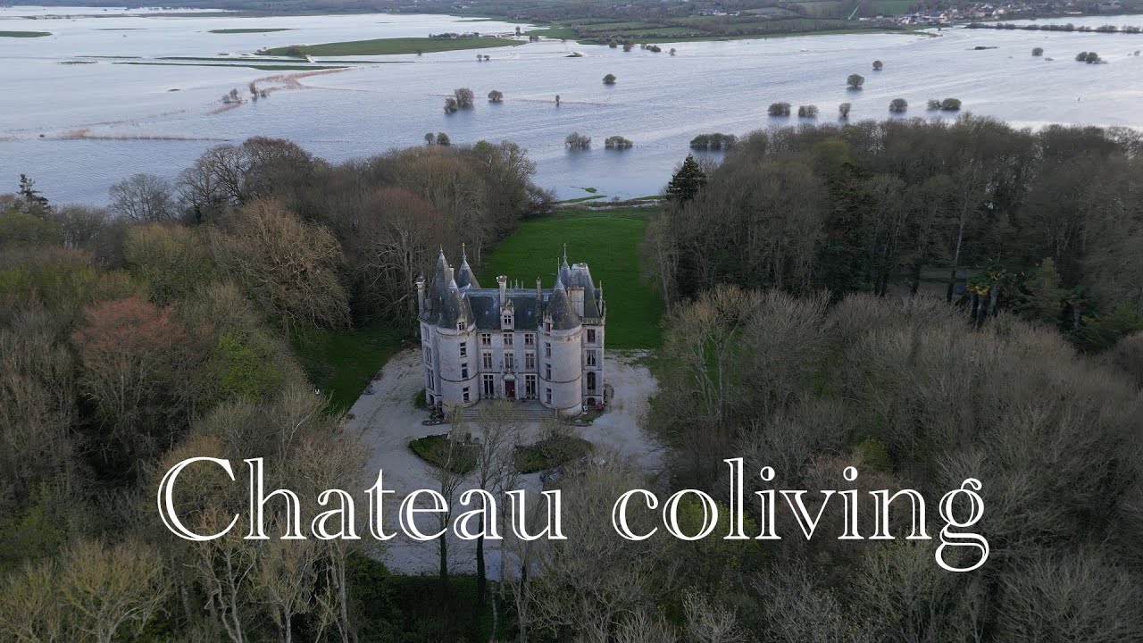 Chateau coliving - digital nomad's life in a castle