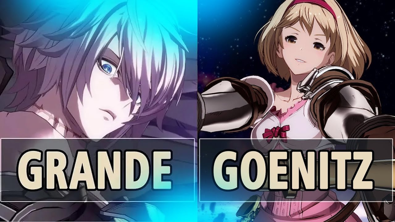 GBVSR:🔥Grande (Lucilius) Vs Goenitz (Djeeta)🔥| High Level Gameplay.