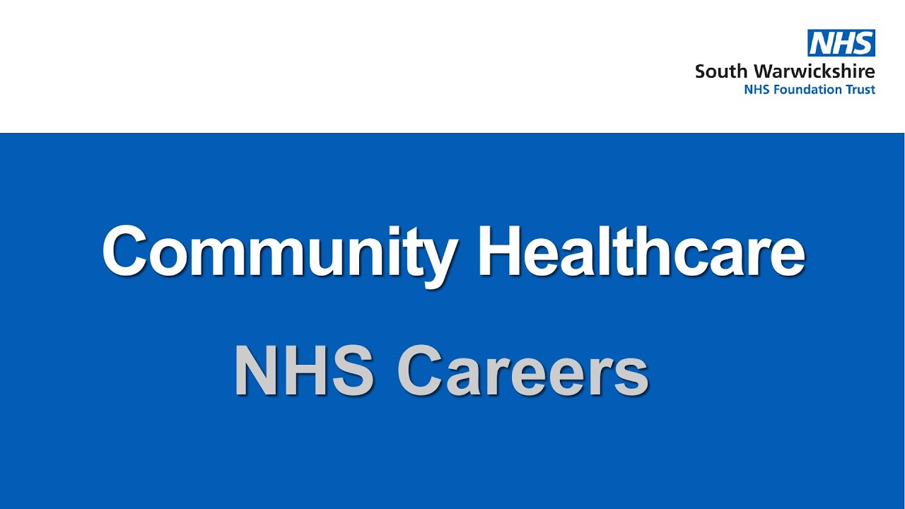 Работа в сфере здравоохранения для персонала общественных организаций - карьера в NHS