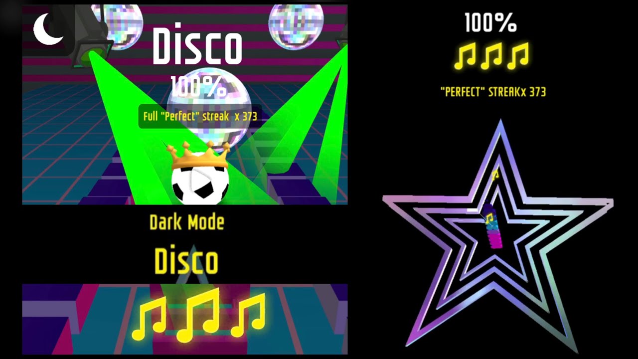 Dancing Ball World - Disco | Dark Mode
