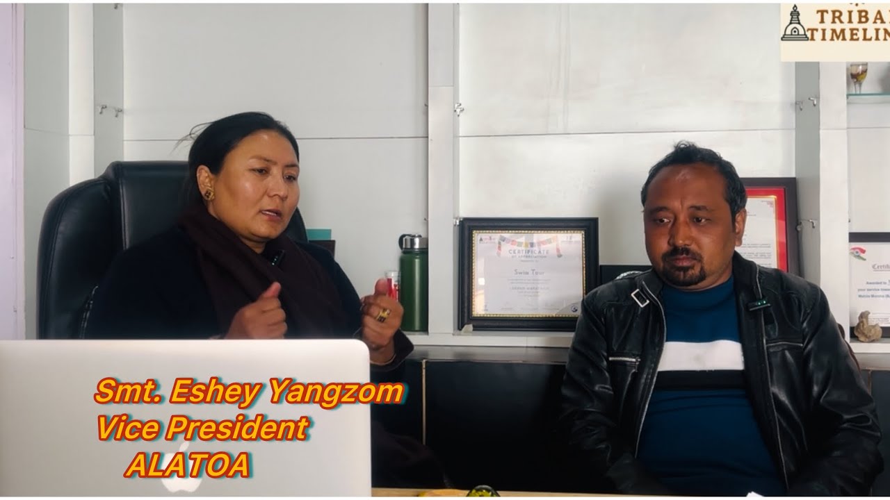 A Conversation with Smt. Eshay Yangzom, Vice President of ALATOA regarding women empowerment.