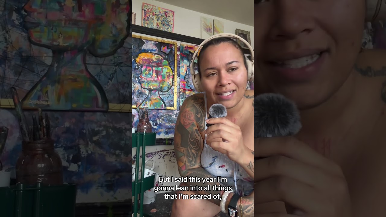 Recreating an old painting of mine ! I’m excited stay tuned 